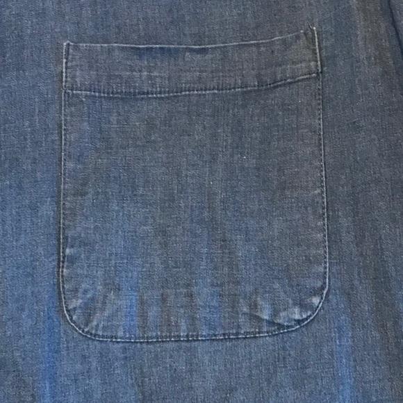 Universal Standard Denim Tunic with Pockets on Front and Back. Size Small - Picture 5 of 6